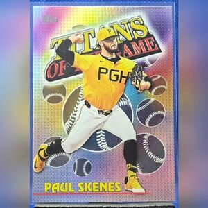 PAUL SKENES / TITANS OF THE GAME CARD